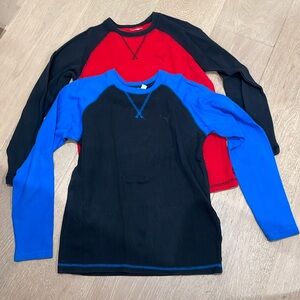 Two long sleeves, puma crewneck